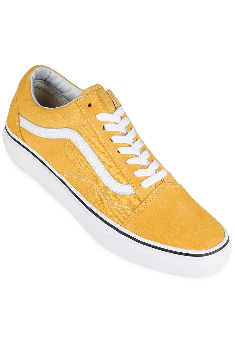 Vans Old Skool Shoes (ochre true white)