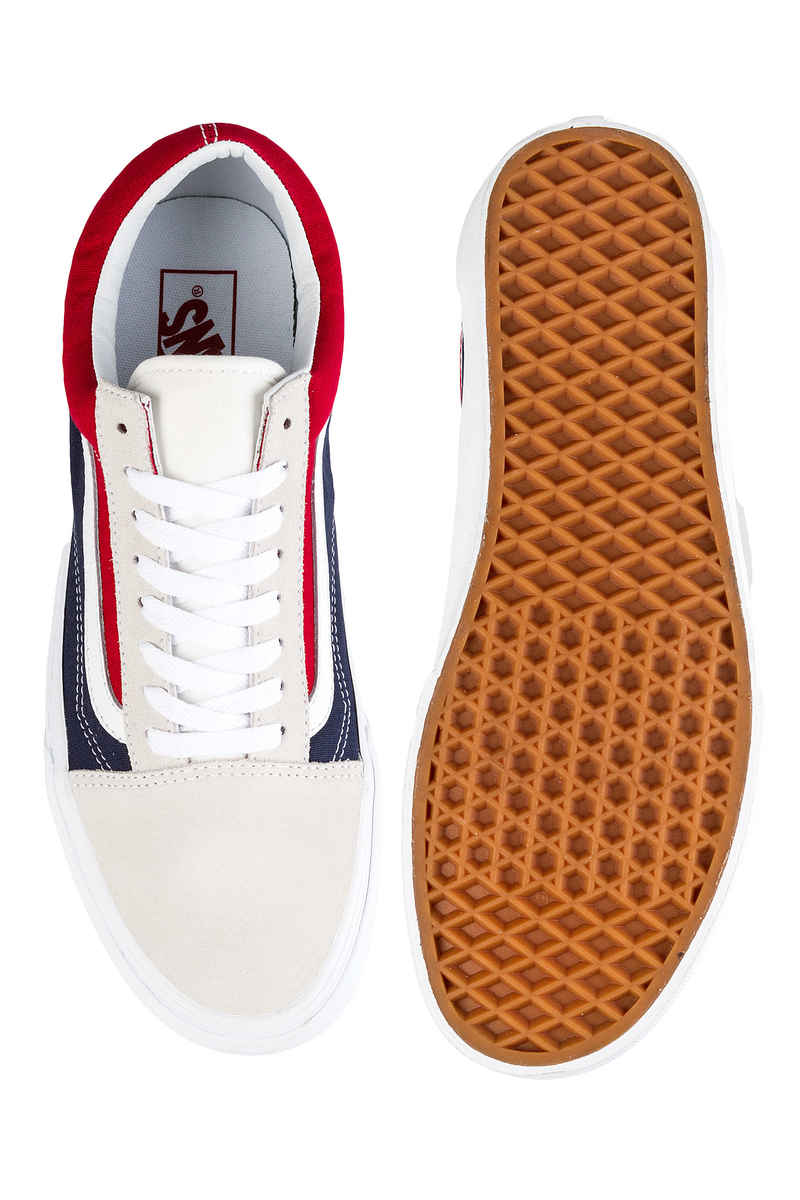 Vans Old Skool Zapatilla (white red dress blues)