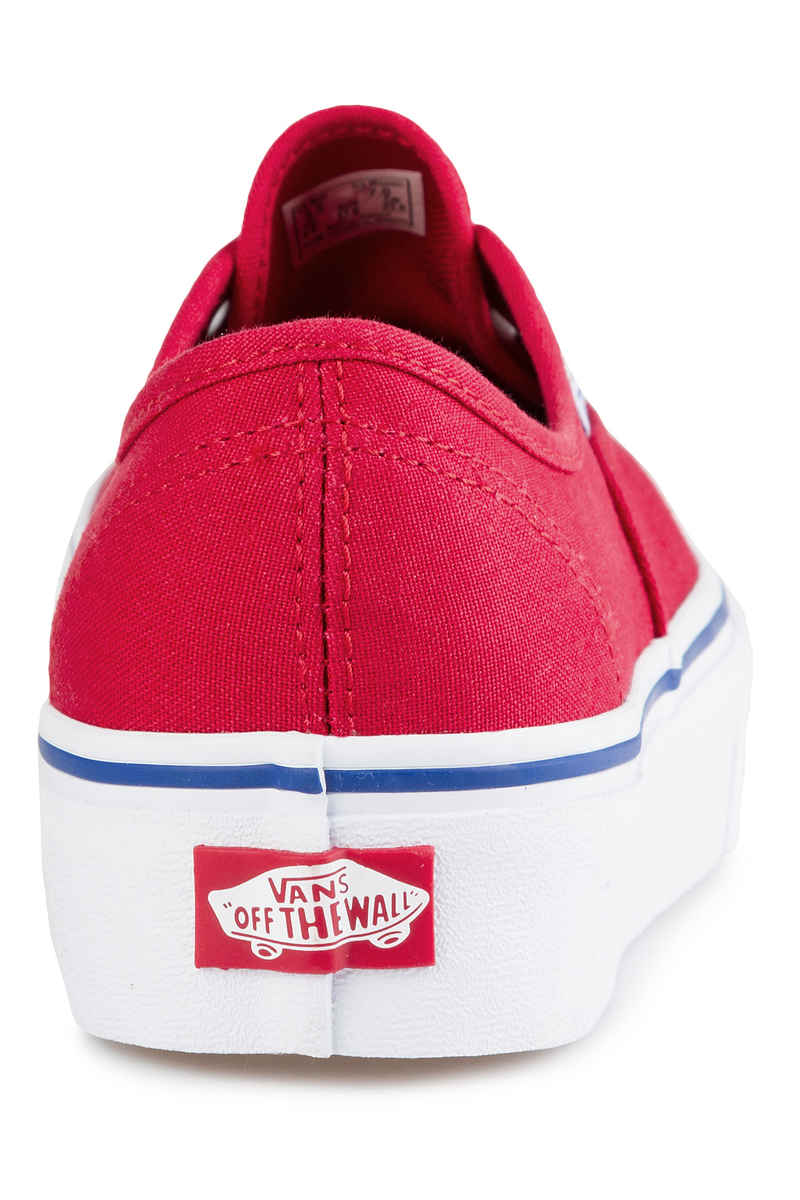 Vans Authentic Plateau 2.0 Schuh women (racing red)