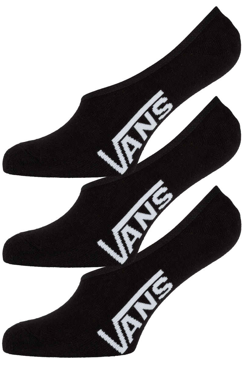Vans Classic Super No Show Socks US 6,5-9 (black) 3 Pack