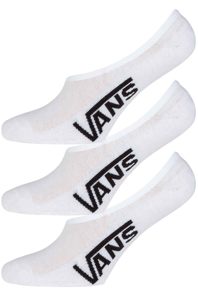 Vans Classic Super No Show Chaussettes US 6,5-9 (white) 3 Pack