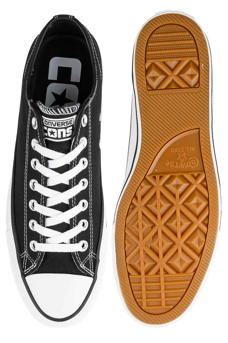 Converse CONS Chuck Taylor All Star Pro Ox Chaussure (black black white white)