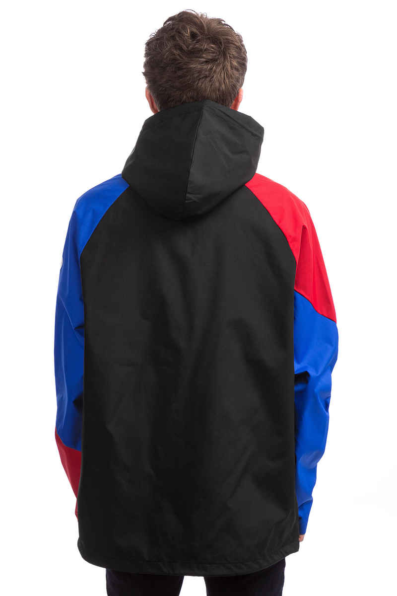 Converse CONS Hunt Parka Jacket (black hyper royal signal red)