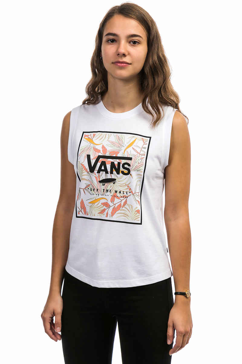 Vans Cali Floral Tank-Top women (white)