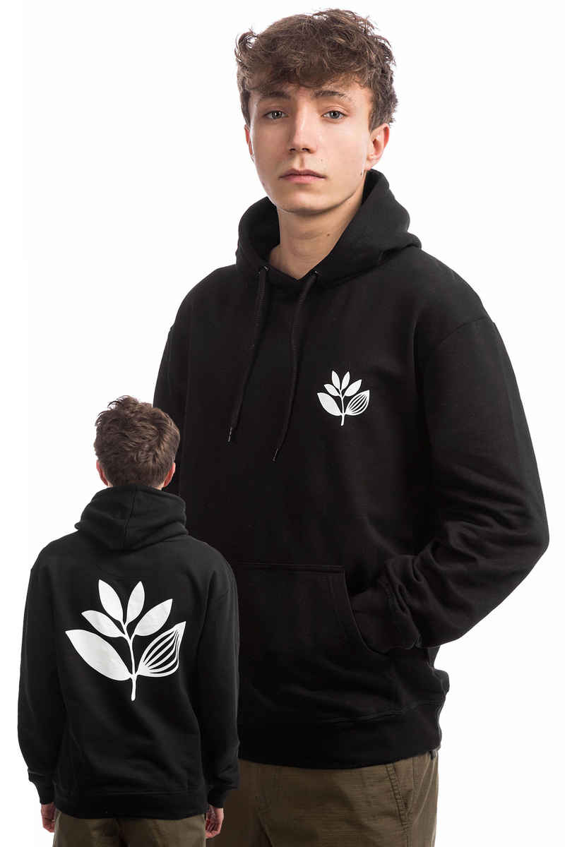 Magenta Plant Sudadera (black)