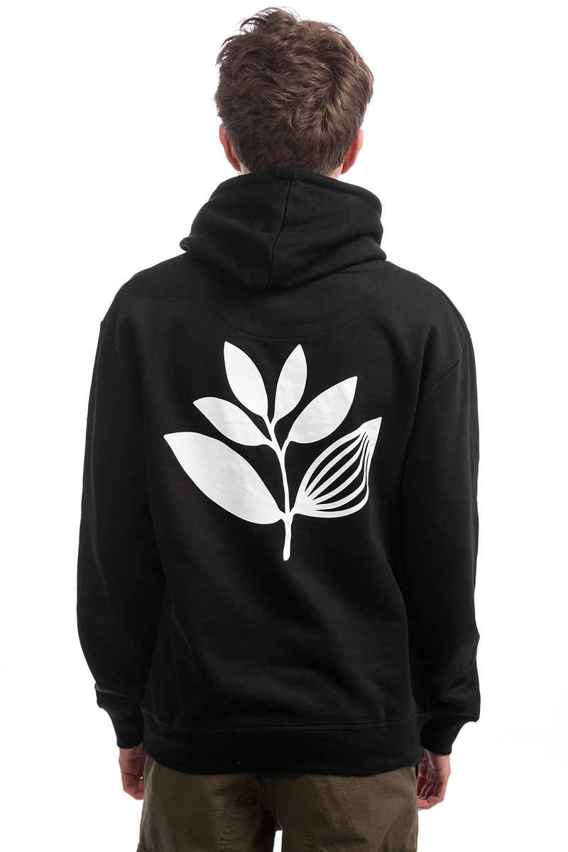 Magenta Plant Sudadera (black)