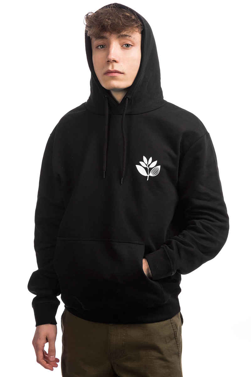 Magenta Plant Sudadera (black)