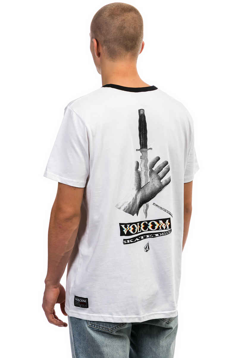 SK8DLX x Volcom Ringer T-Shirt (white)