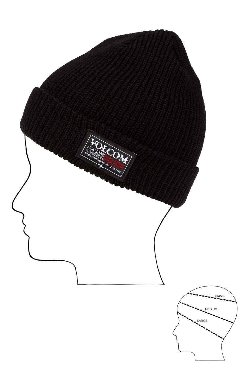 SK8DLX x Volcom Collab Mütze (black)