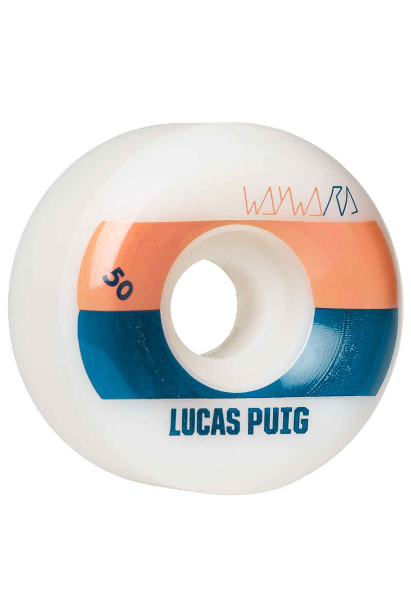 Wayward Puig Tone2 Roue (white orange) 50mm 99A 4 Pack