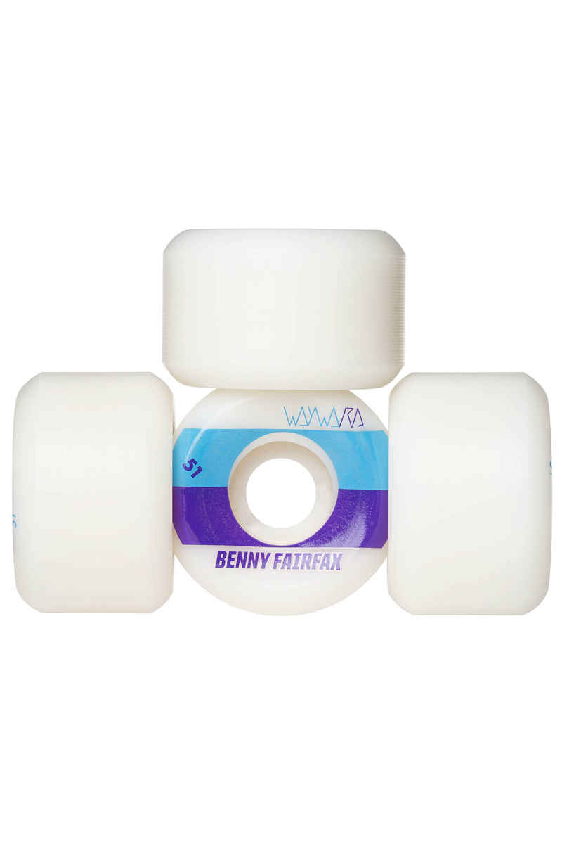 Wayward Fairfax Tone2 Wheels (white purple) 51mm 99A 4 Pack