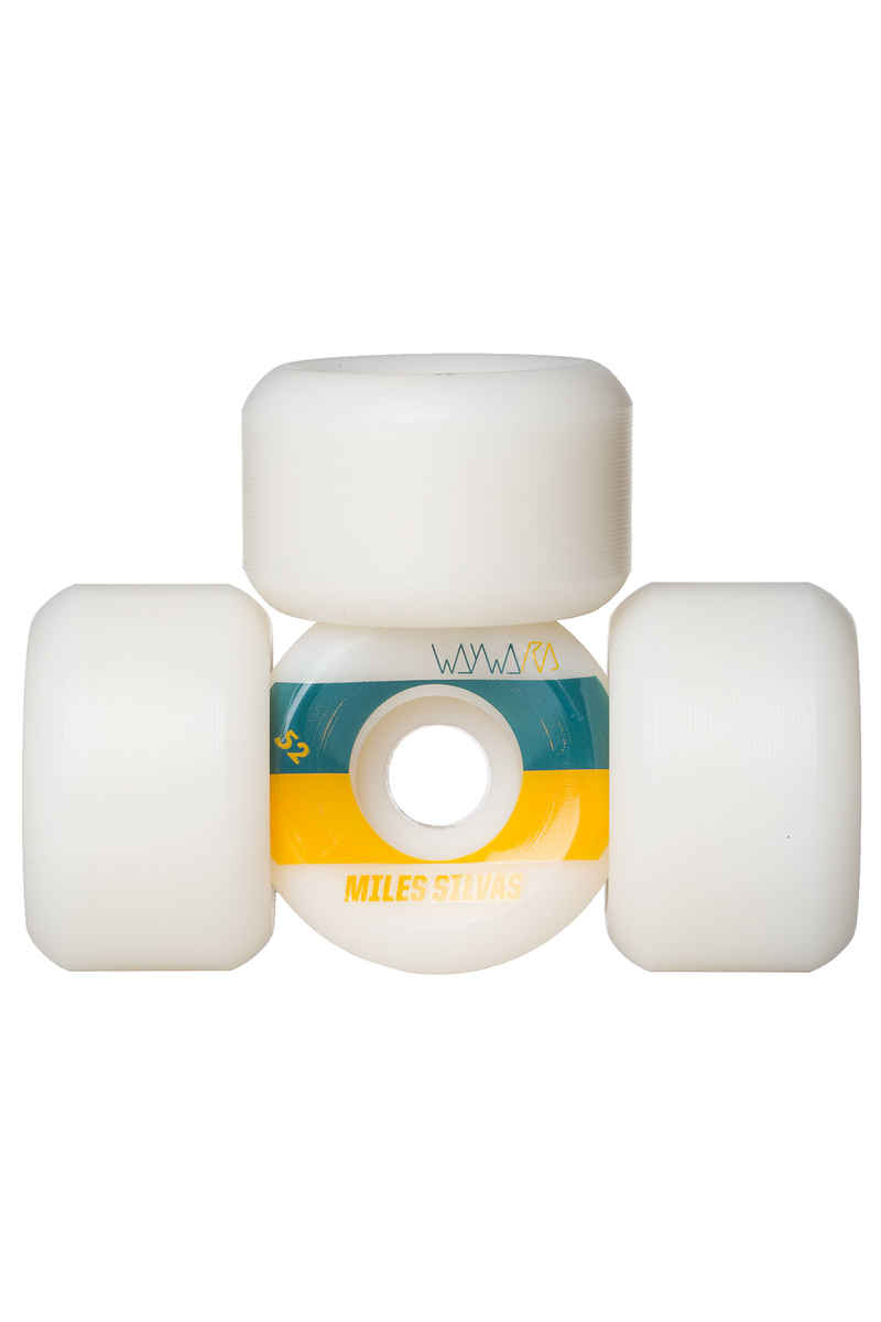 Wayward Silvas Tone2 Wiel (white rust) 52mm 99A 4 Pack