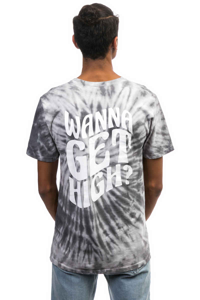 HUF x South Park Towelie Tie Dye T-Shirt (black)