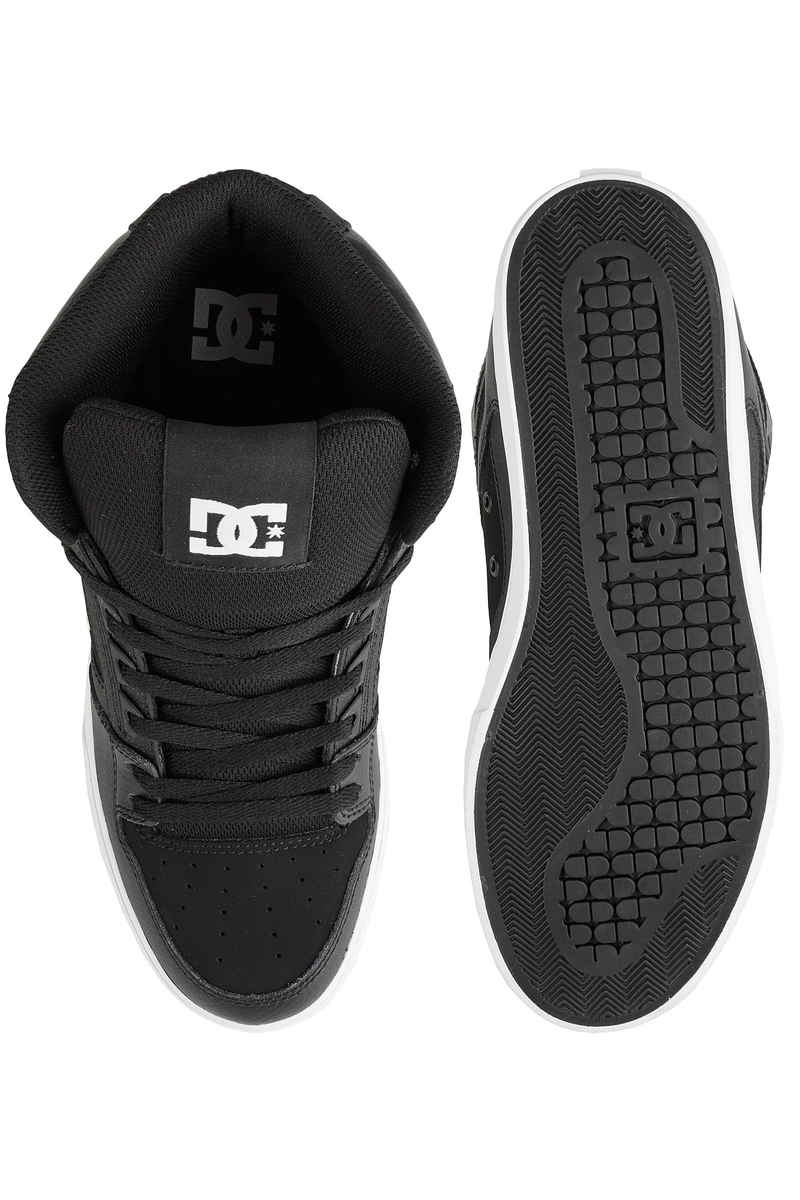 DC Pure High Top WC Schoen (black white)