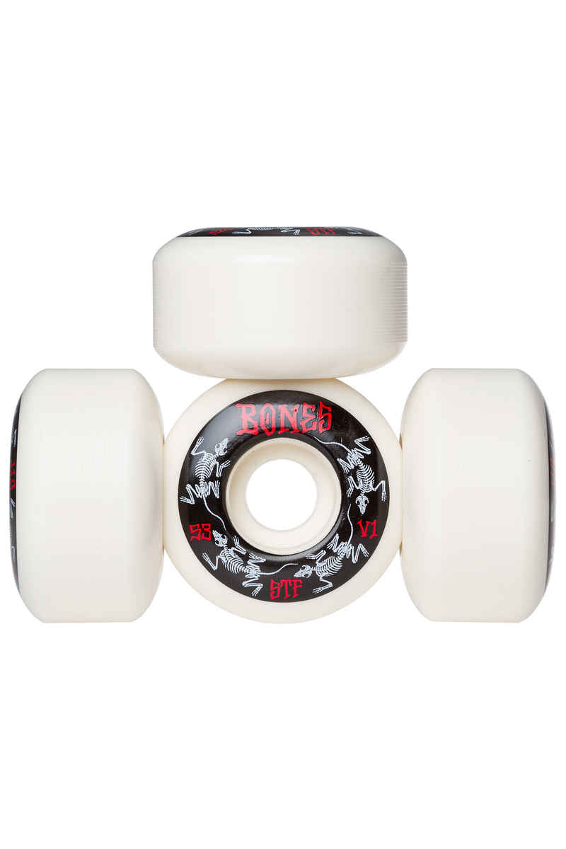Bones STF-V1 Series III Wheels (white) 53mm 103A 4 Pack