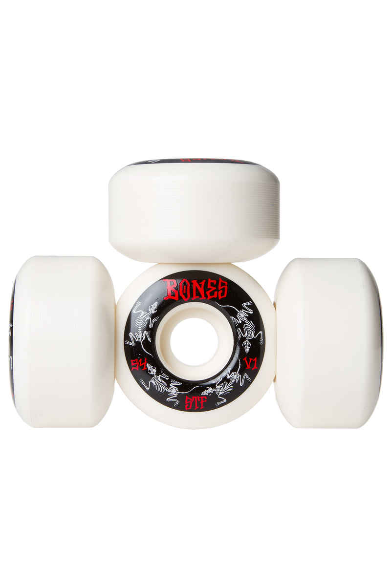 Bones STF-V1 Series III Wheels (white) 54mm 103A 4 Pack