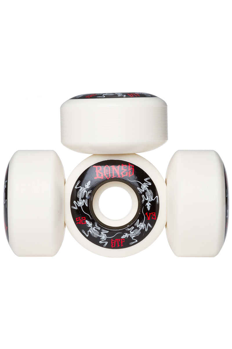Bones STF-V3 Series III Wheels (white) 52mm 103A 4 Pack