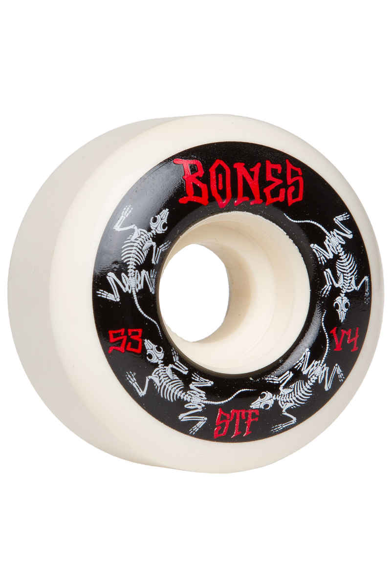 Bones STF-V4 Series III Wheels (white) 53mm 103A 4 Pack