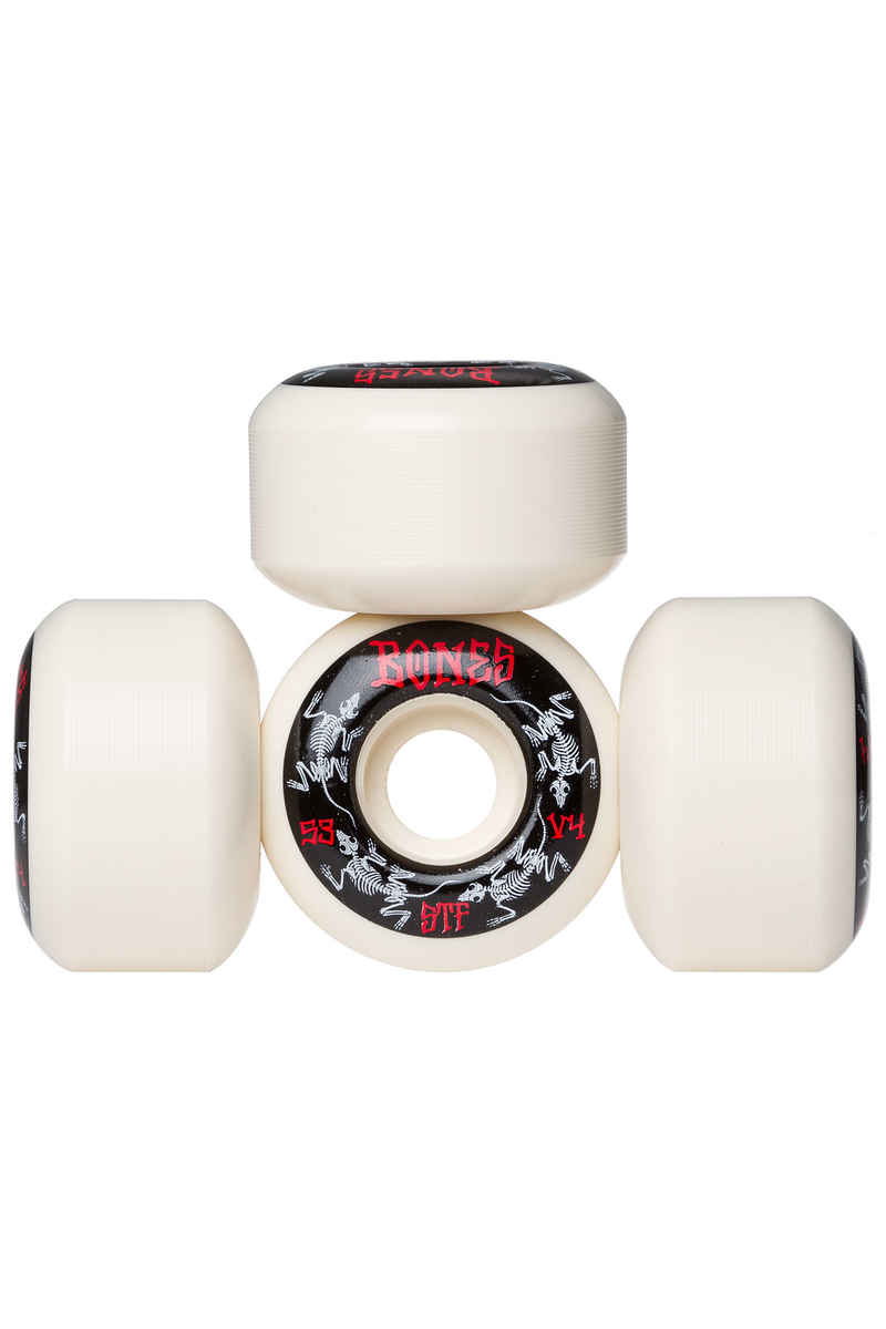 Bones STF-V4 Series III Wheels (white) 53mm 103A 4 Pack