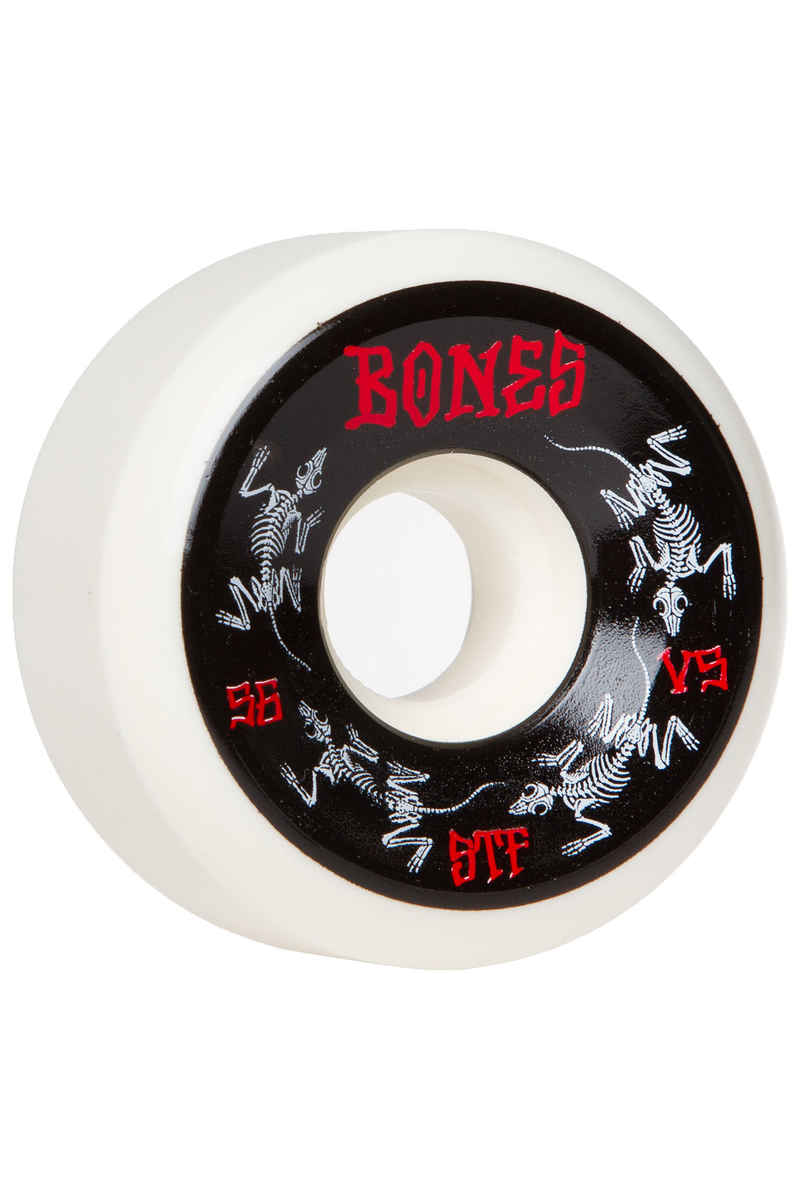 Bones STF-V5 Series III 56mm Roue (white) 4 Pack