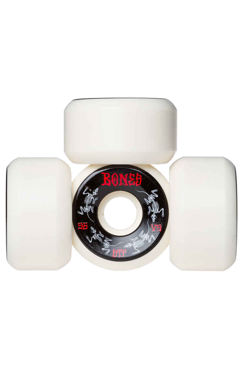 Bones STF-V5 Series III 56mm Roue (white) 4 Pack