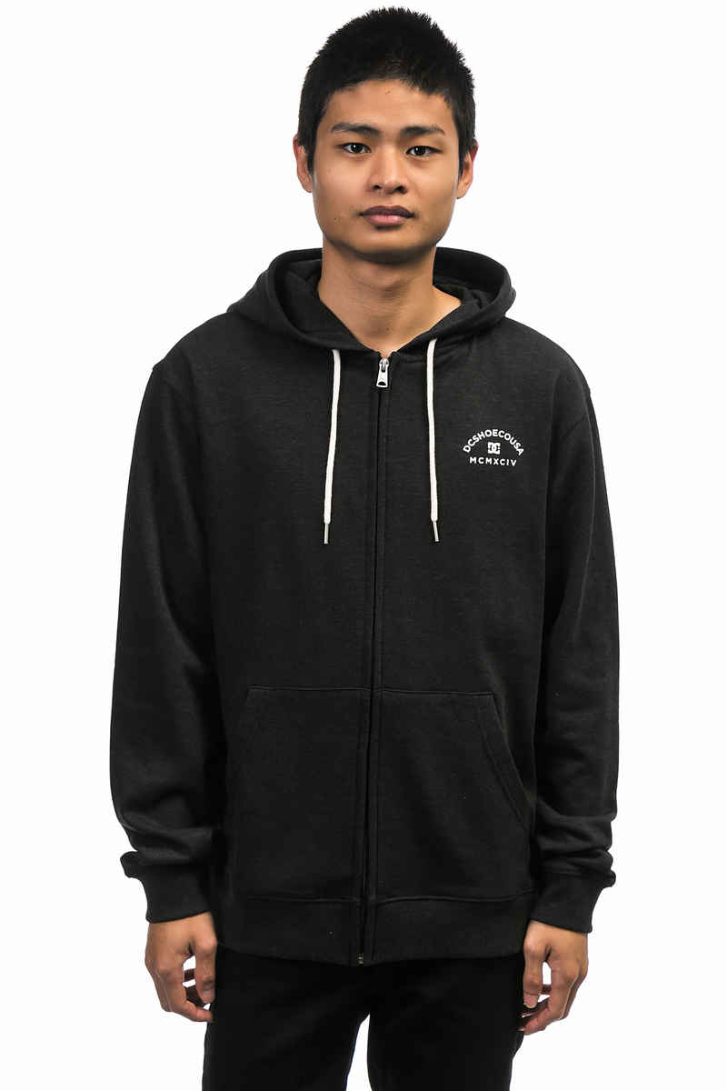 DC Rebel Zip-Sweatshirt avec capuchon (black)