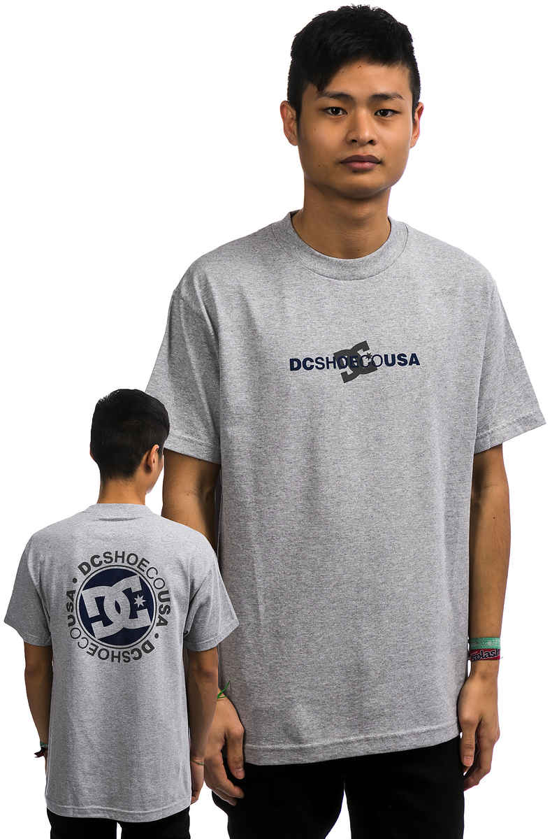 DC Round Reflect T-Shirt (grey heather)