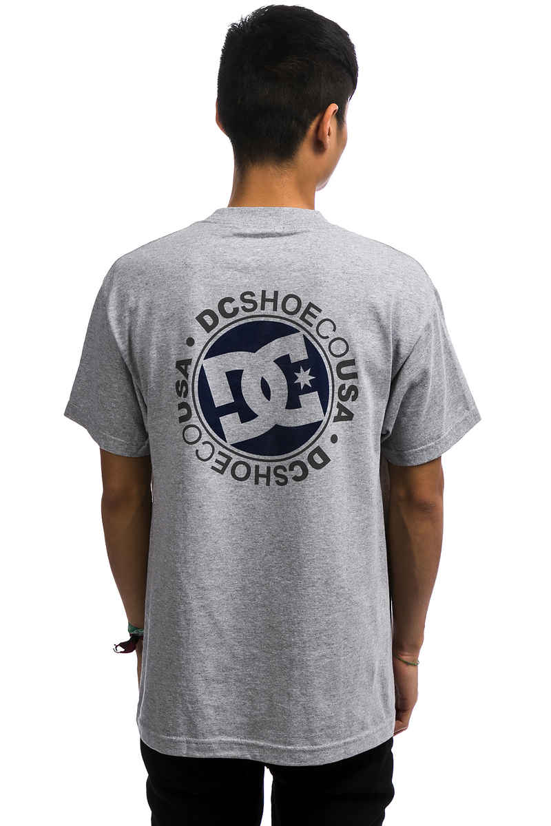 DC Round Reflect T-Shirt (grey heather)