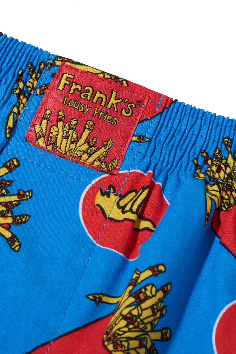 Lousy Livin Underwear x Frank Fries Boxershorts (directoire blue)