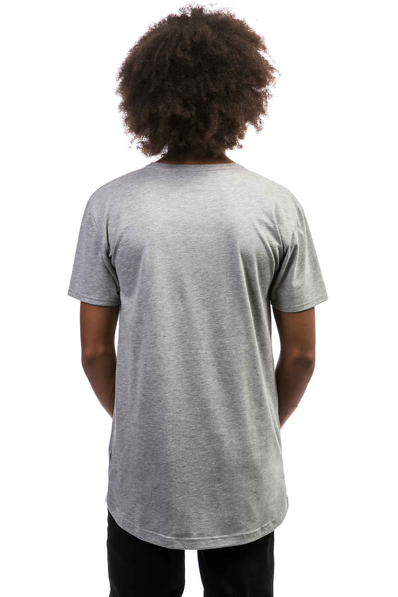 Cleptomanicx Ligull Long 2 T-Shirt (heather grey)
