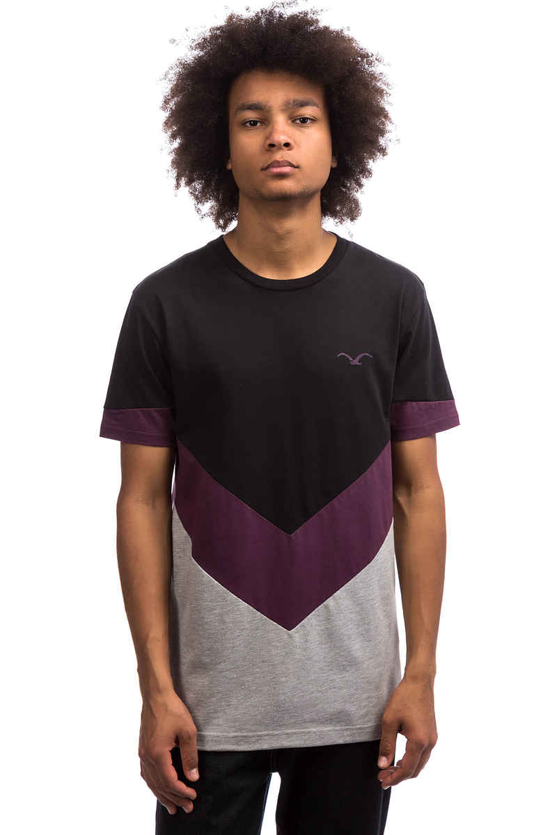 Cleptomanicx Downer T-Shirt (black)