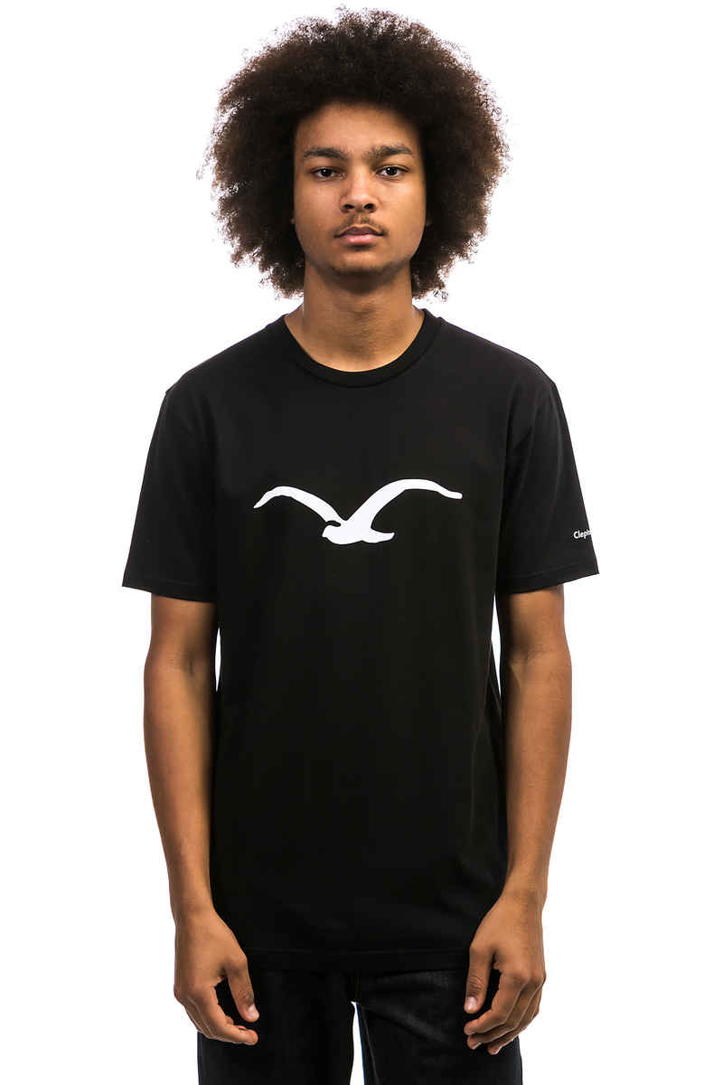 Cleptomanicx Möwe T-Shirt (black)
