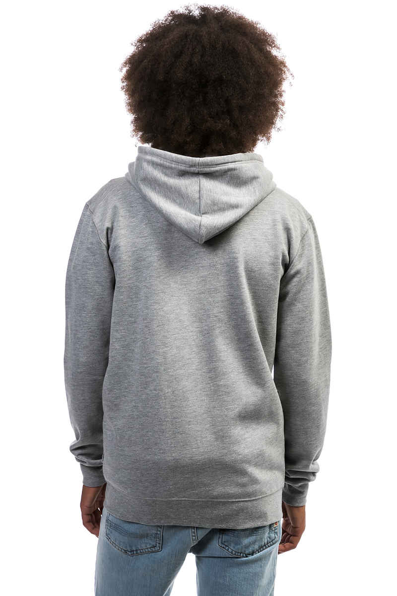 Cleptomanicx Ligull 2 Zip-Sweatshirt avec capuchon (heather grey)