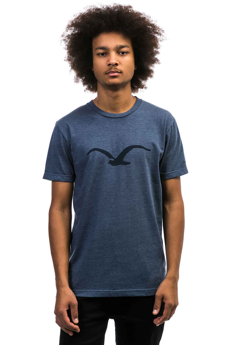 Cleptomanicx Möwe Tonal T-Shirt (heather blue)