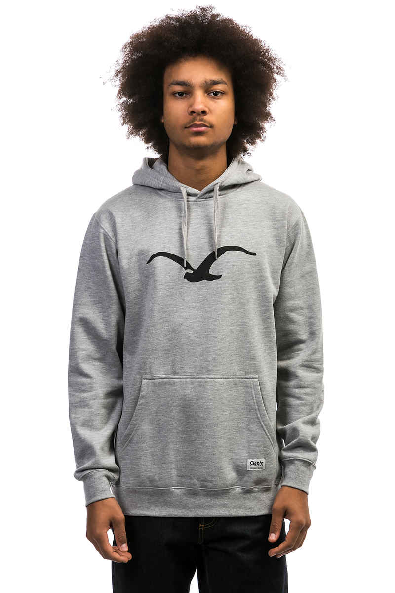Cleptomanicx Möwe Tonal sweat à capuche (heather grey)