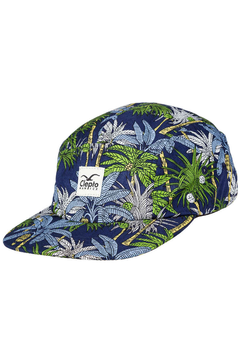 Cleptomanicx Palms 5 Panel Cap (dark navy)