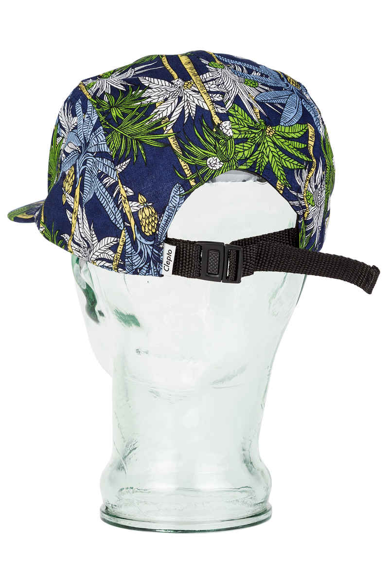 Cleptomanicx Palms 5 Panel Cap (dark navy)