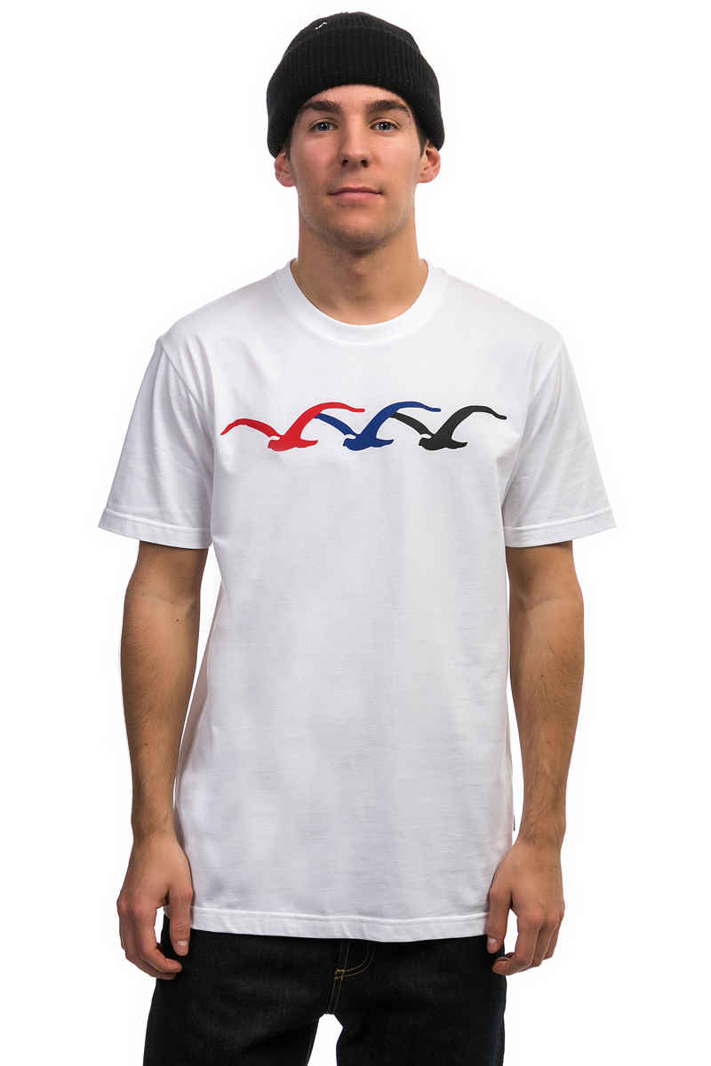 Cleptomanicx Thremo T-Shirt (white)