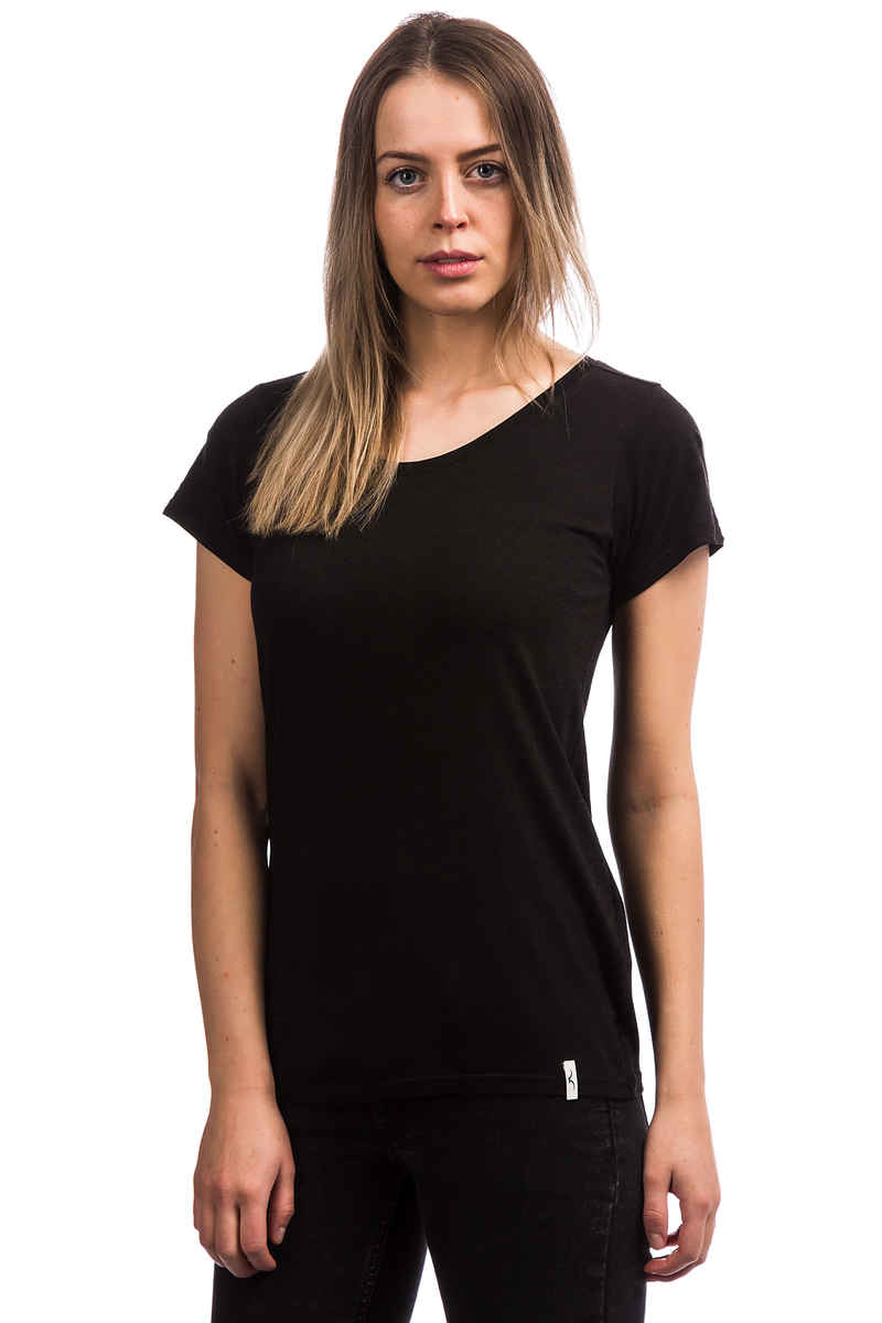 Cleptomanicx Stylo Camiseta women (heather black)