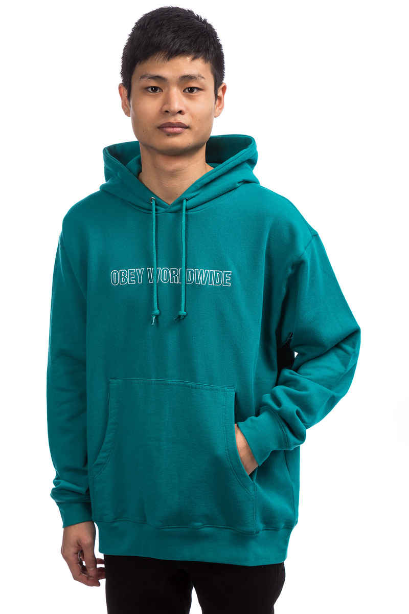 Obey Automatic Hoodie (teal)