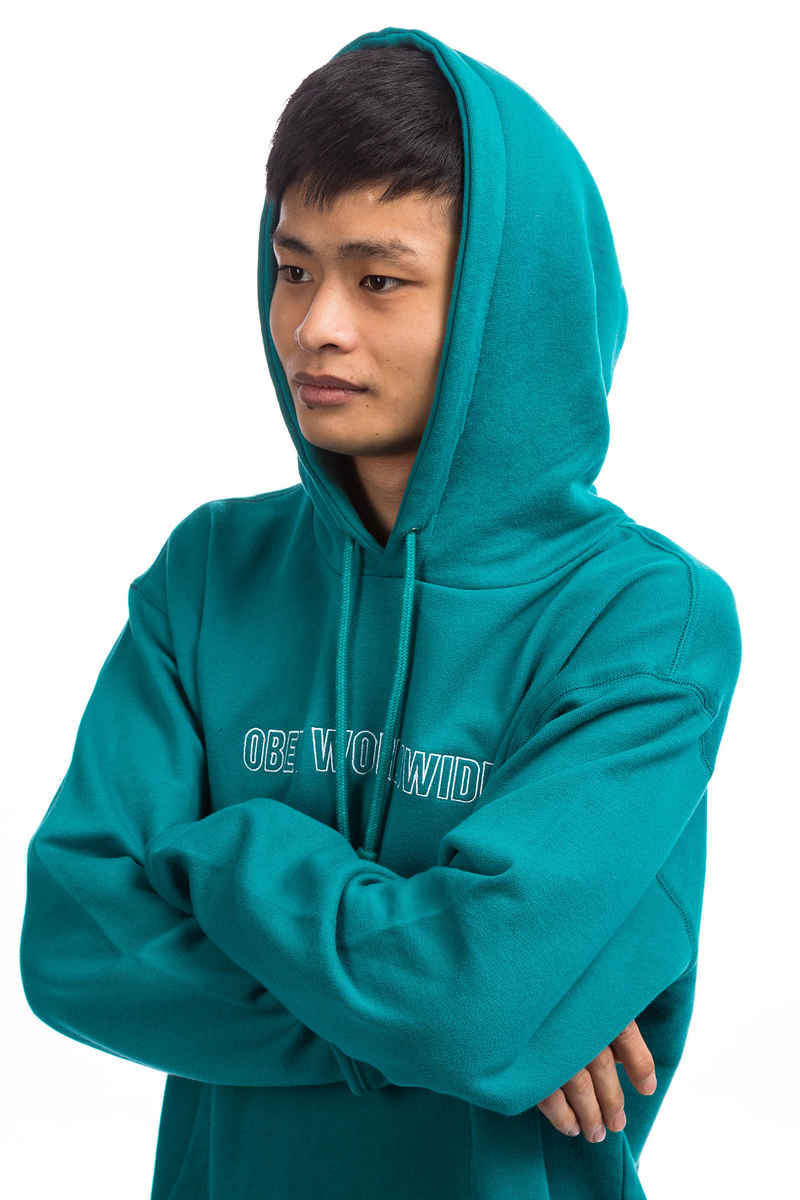 Obey Automatic Hoodie (teal)