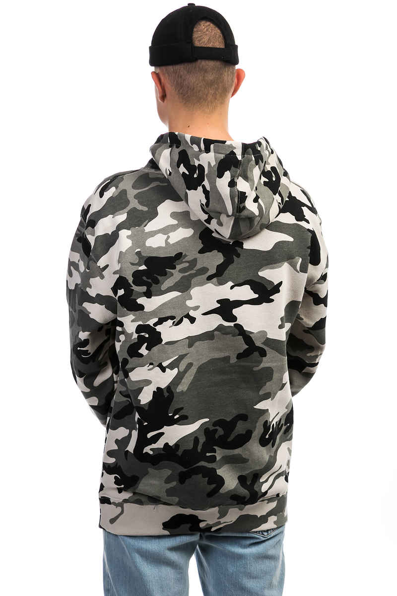 PIZZA Emoji Hoodie (snow camo)