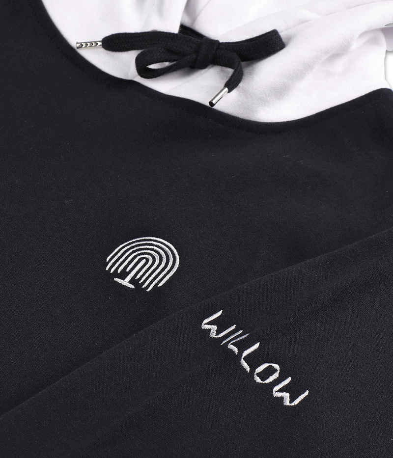 WILLOW Classic Sudadera (white black)