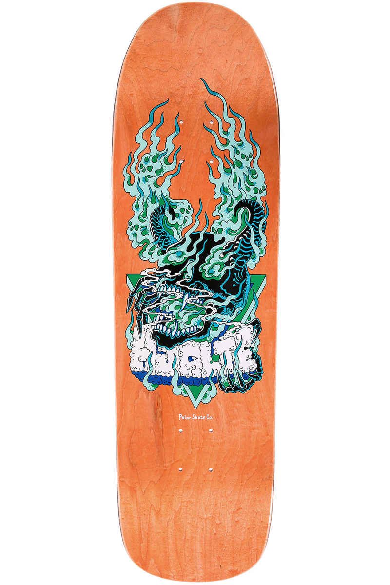 Polar Skateboards Halberg Beast Mode 9.25" Deck (orange)