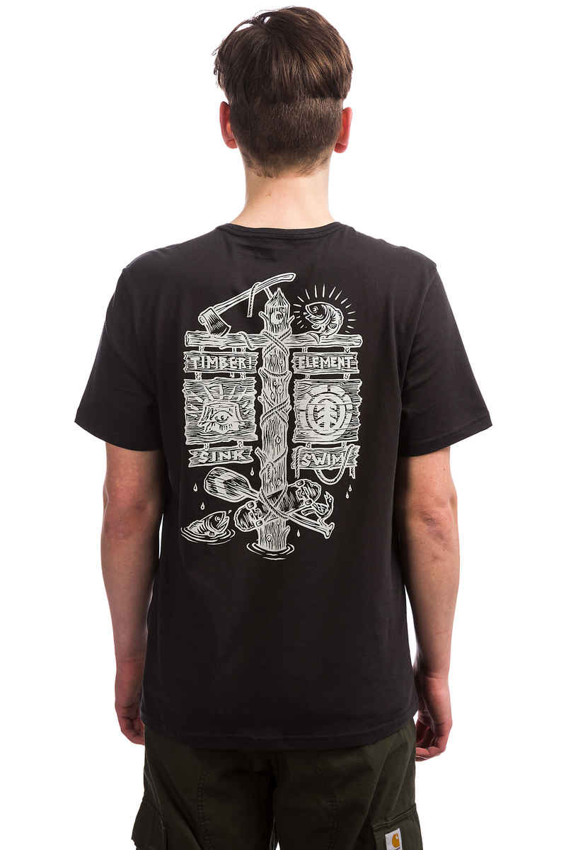 Element Hooked T-Shirt (off black)