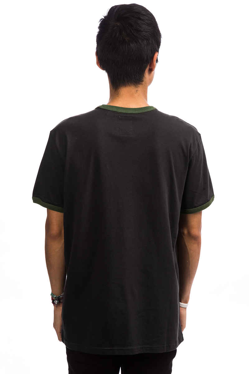 Element Awareness Ringer T-Shirt (off black)