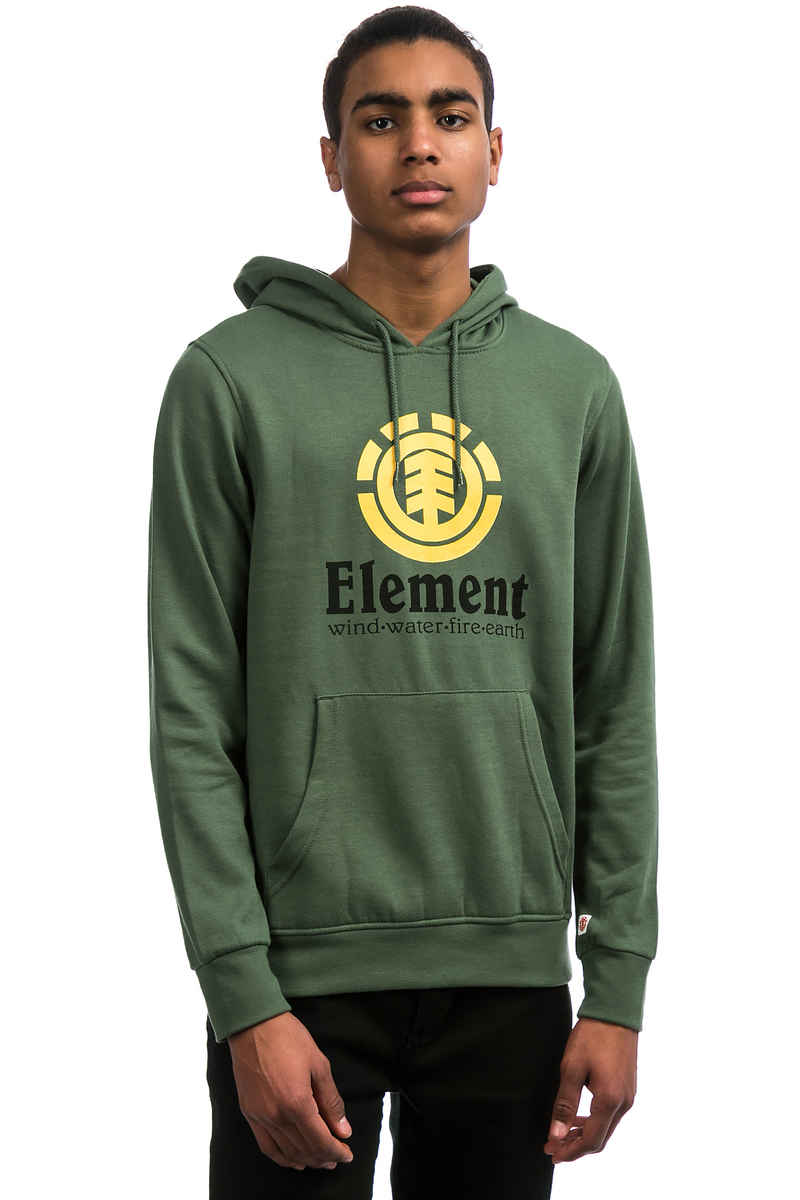Element Vertical sweat à capuche (duck green)