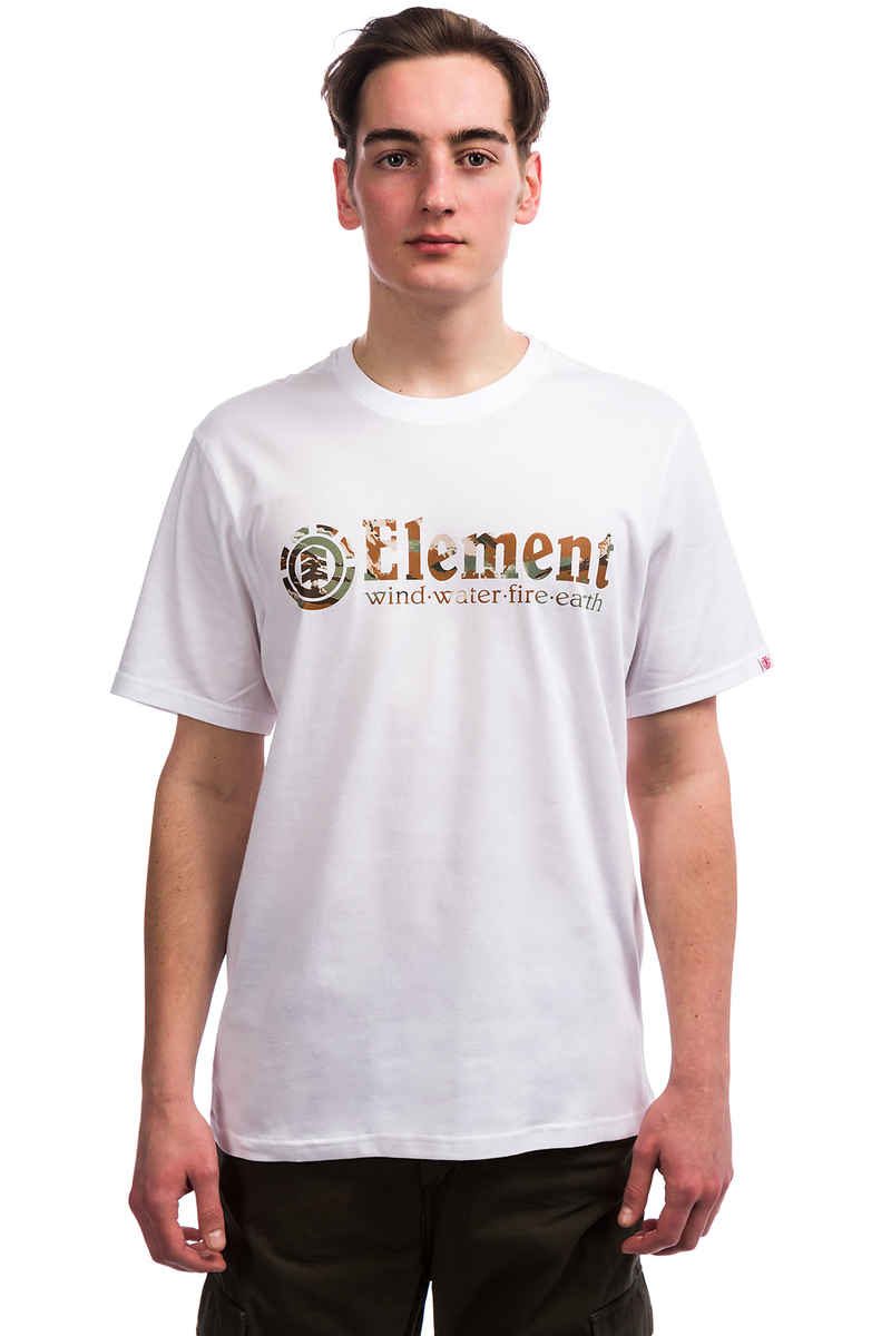 Element Horizontal Fill T-Shirt (optic white)