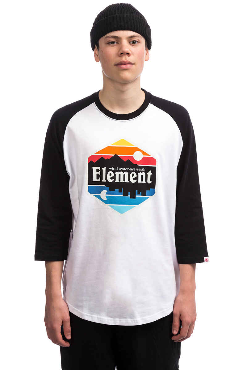 Element Dusk Raglan Longsleeve (optic white)