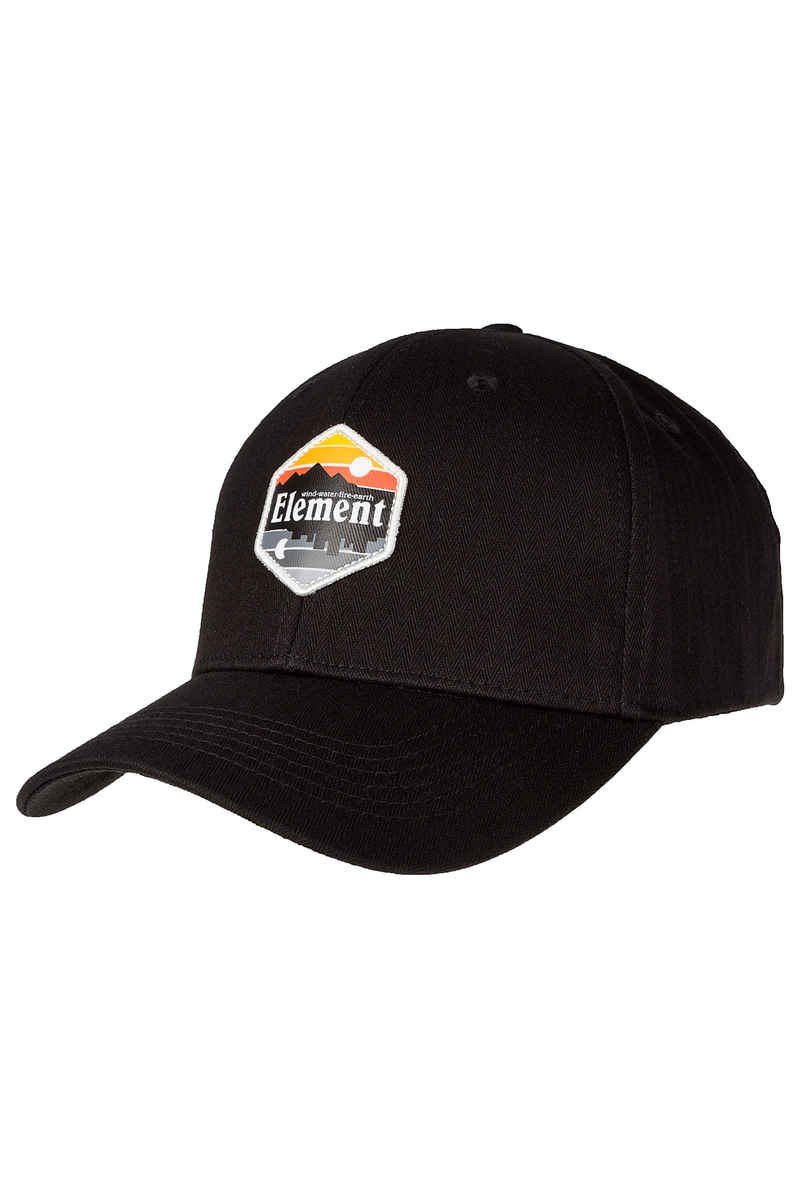 Element Camp II Snapback Cap (original black)
